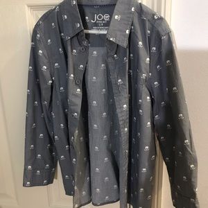 Boys size small Joe Fresh button up shirt